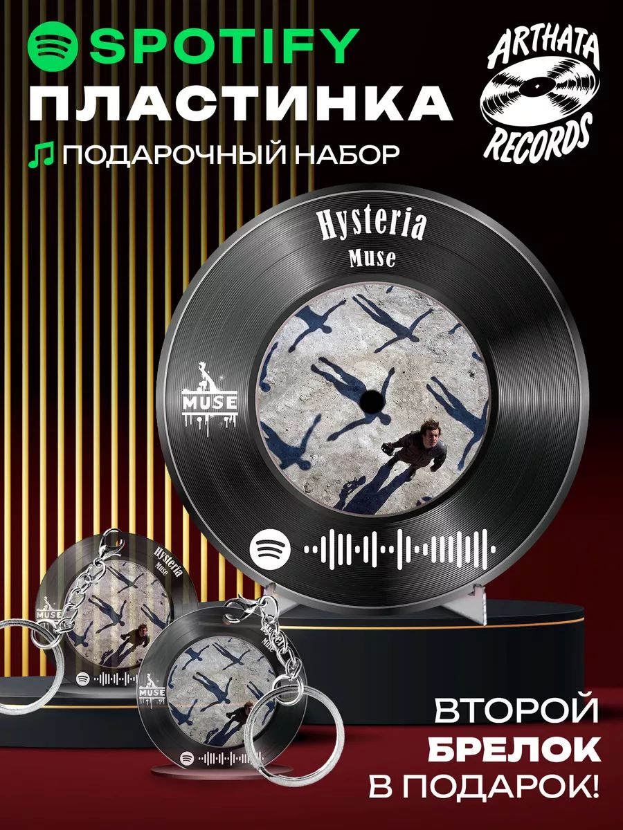 Постер Muse, брелоки spotify Muse - Hysteria
