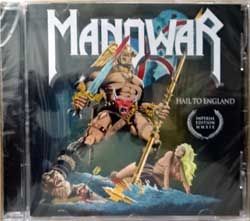 Музыкальный диск MANOWAR 'Hail To England Imperial Edition MMXIX' (1984 RI 2019 EU press, MCA 01260-2, new, sealed) (CD)