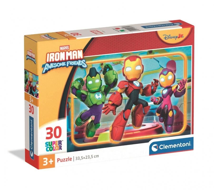 Пазл Clementoni Iron Man и супер команда, 30 элементов, 33,5 х 23,5 см