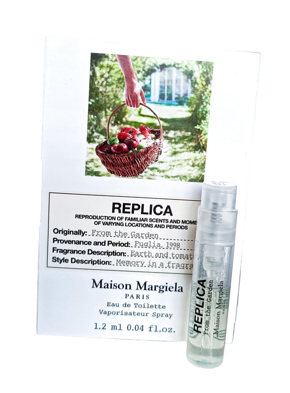 Пробник парфюма Replica From The Garden 1.2 мл для женщин и мужчин - Реплика Фром Зе Гарден