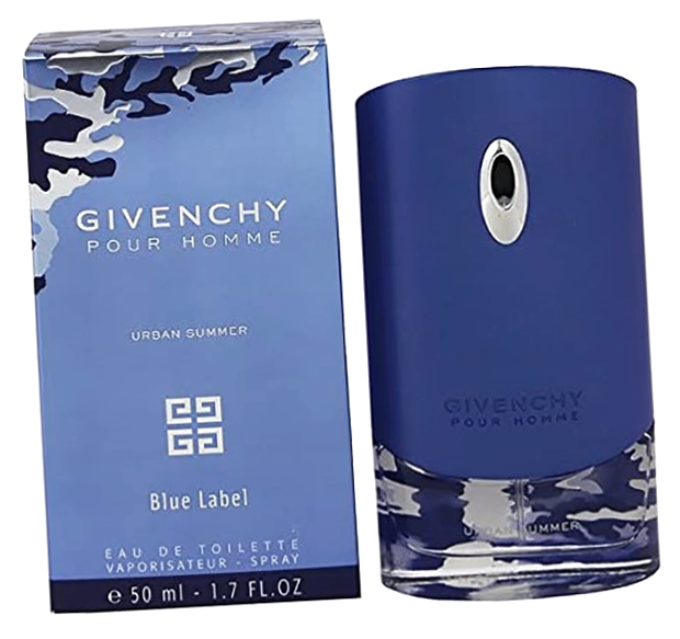 Givenchy Blue Label Urban Summer eau de toilette 50 мл мужская / Живанши Блю Лейбл Урбан Саммер
