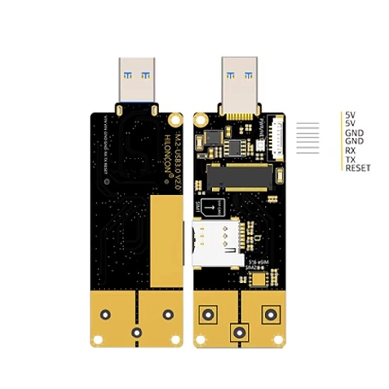 Адаптер 5G M.2 — USB3.0 TTL для Quectel RM502Q-GL RM520N-GL RM502Q-AE RM510Q-GL RM520N-EU RM520F-GL RM530N-GL
