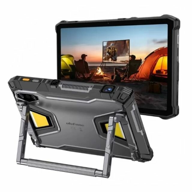 Защищенный планшет Ulefone Armor Pad 5 Ultra 5G 12/512 ГБ, 11", проектор, 24200 мА·ч, IP68/IP69K, черный