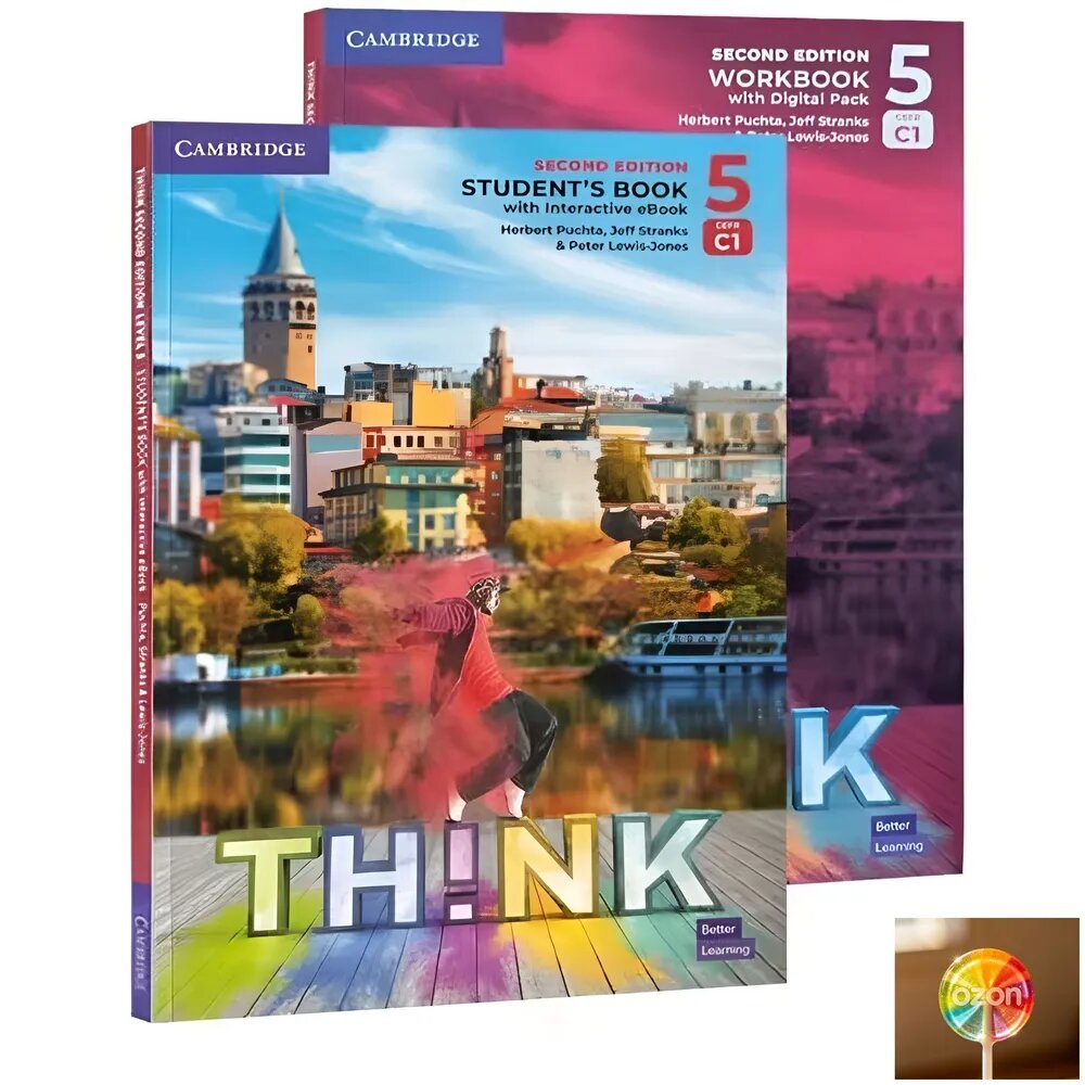 Think. Level 5. C1. 2nd Edition. Students Book + Workbook / Учебник Stranks Jeff, Puchta Herbert