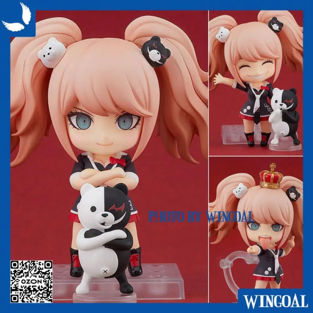 Фигурка Данганронпа Дзюнко Эносима / Danganronpa 1.2 Reload Junko Enoshima Нендороид подарок для фаната (10 см) 1398