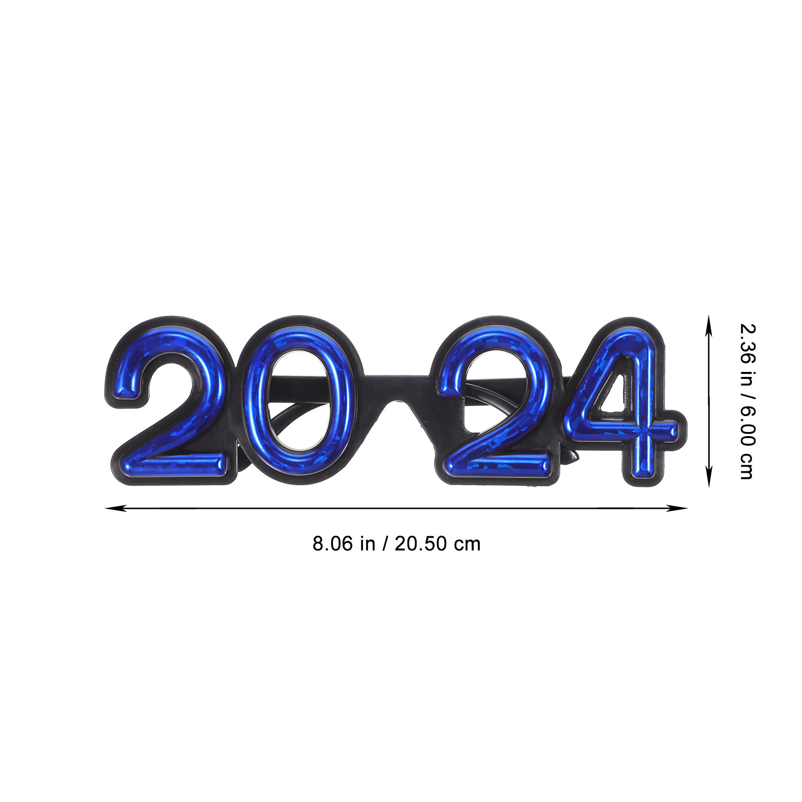 Светоотражающие Очки Для Фотосессии И Вечеринок С Номерами 2024 Года 20.50X13.50X6.00Cm