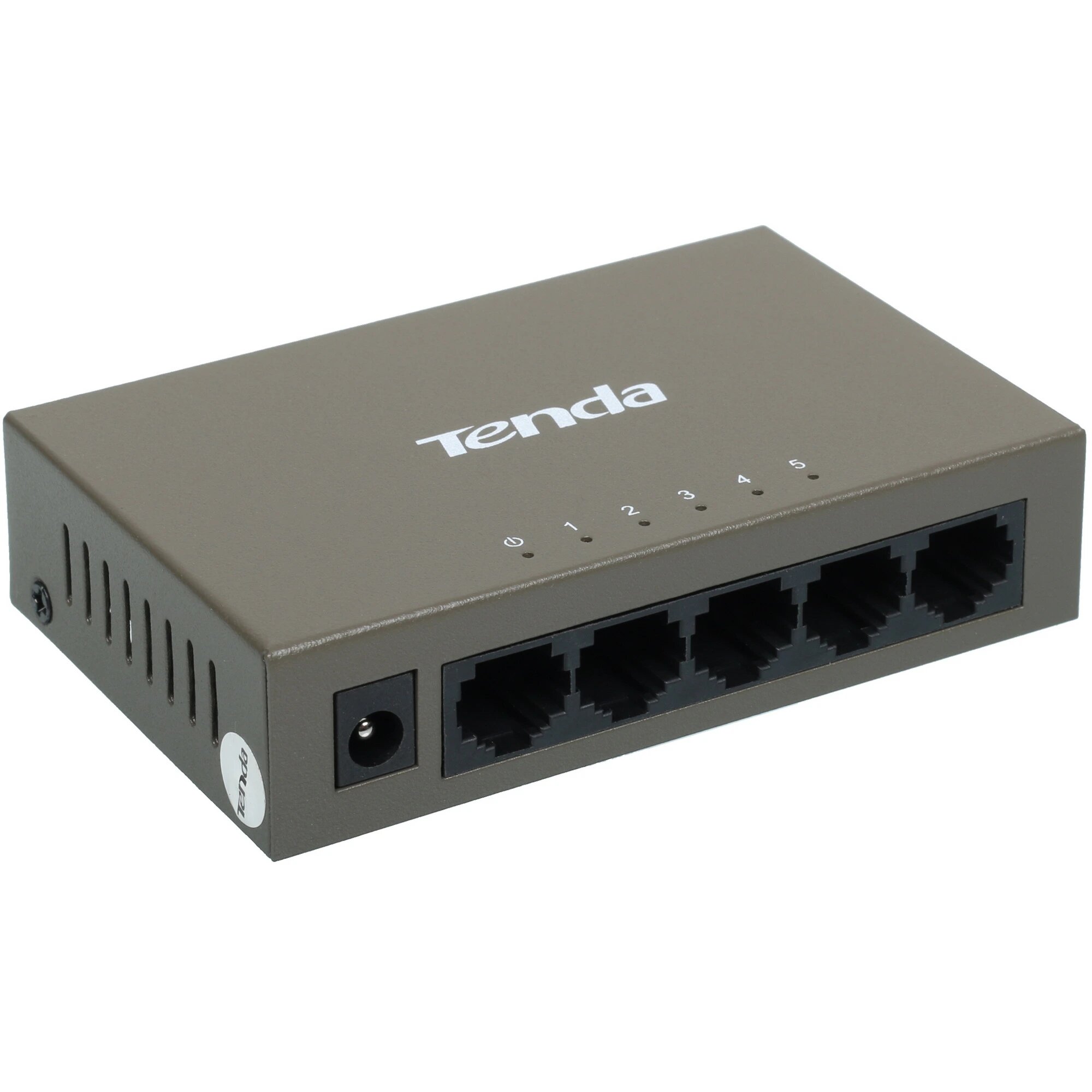 Коммутатор неуправляемый TENDA 5PORT RJ-45 10/100/1000 Мбит/с TEF1005D