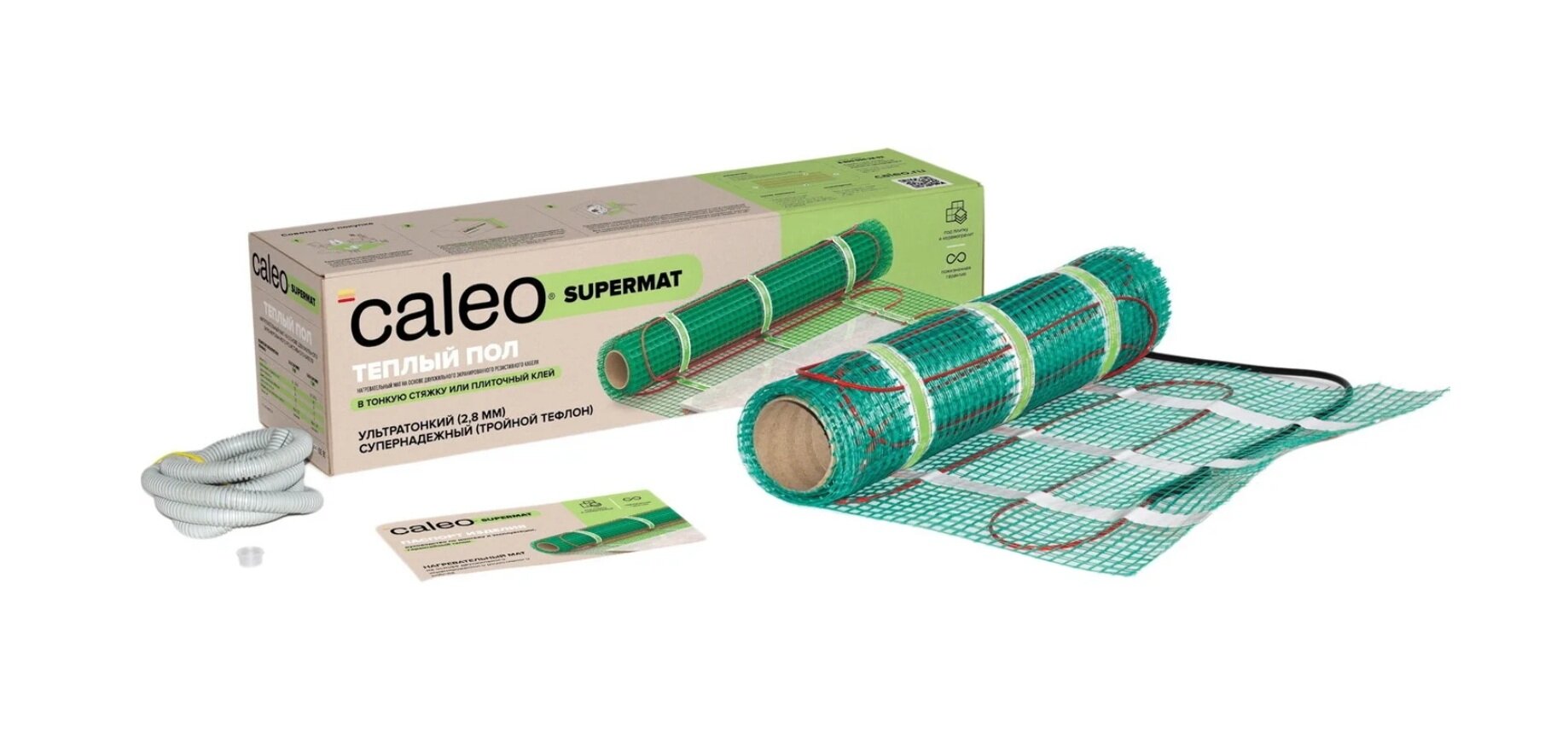 Нагревательный мат Caleo Supermat 130 5 кв. м. 650 Вт