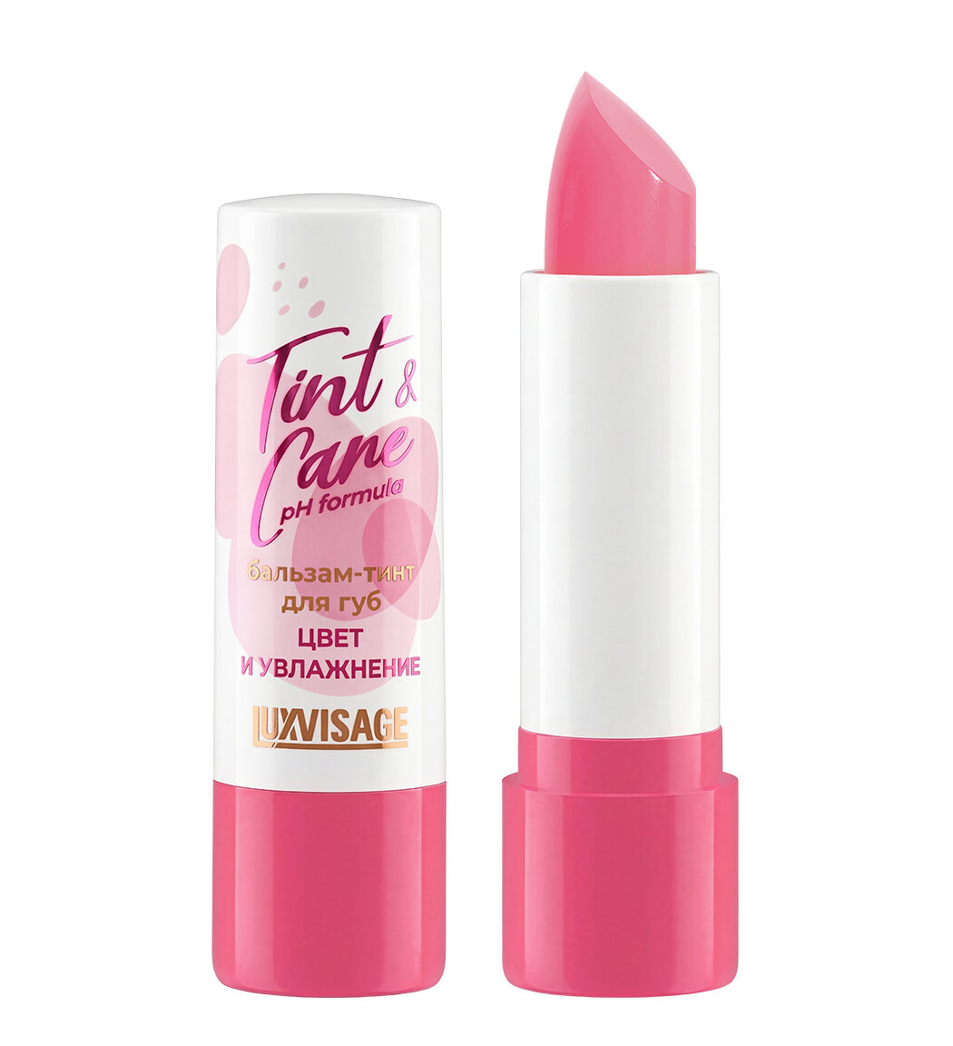 Бальзам-тинт для губ Luxvisage Tint & care pH formula тон 03 Peony 3,9гр