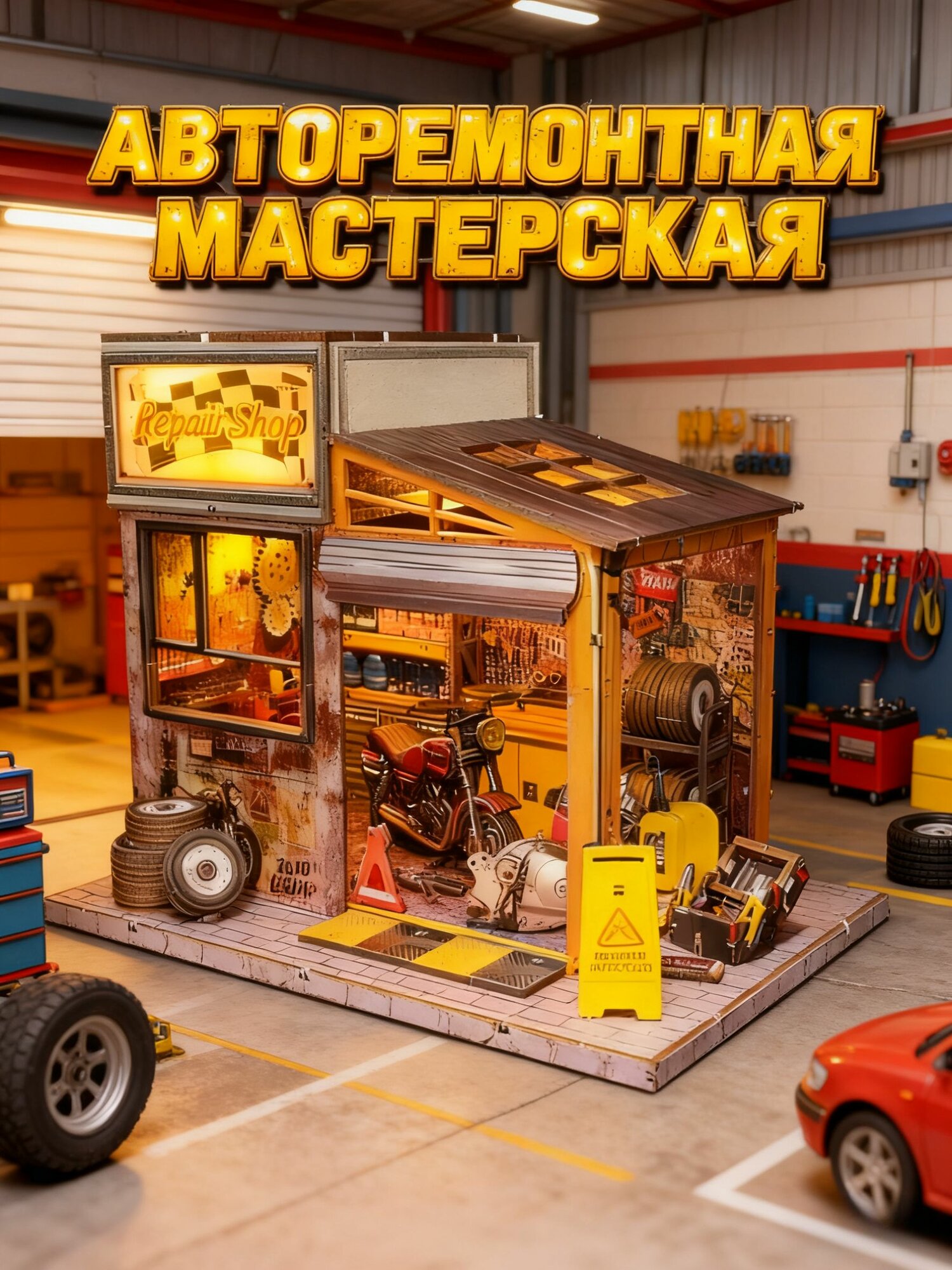 Румбокс Моторемонтная мастерская