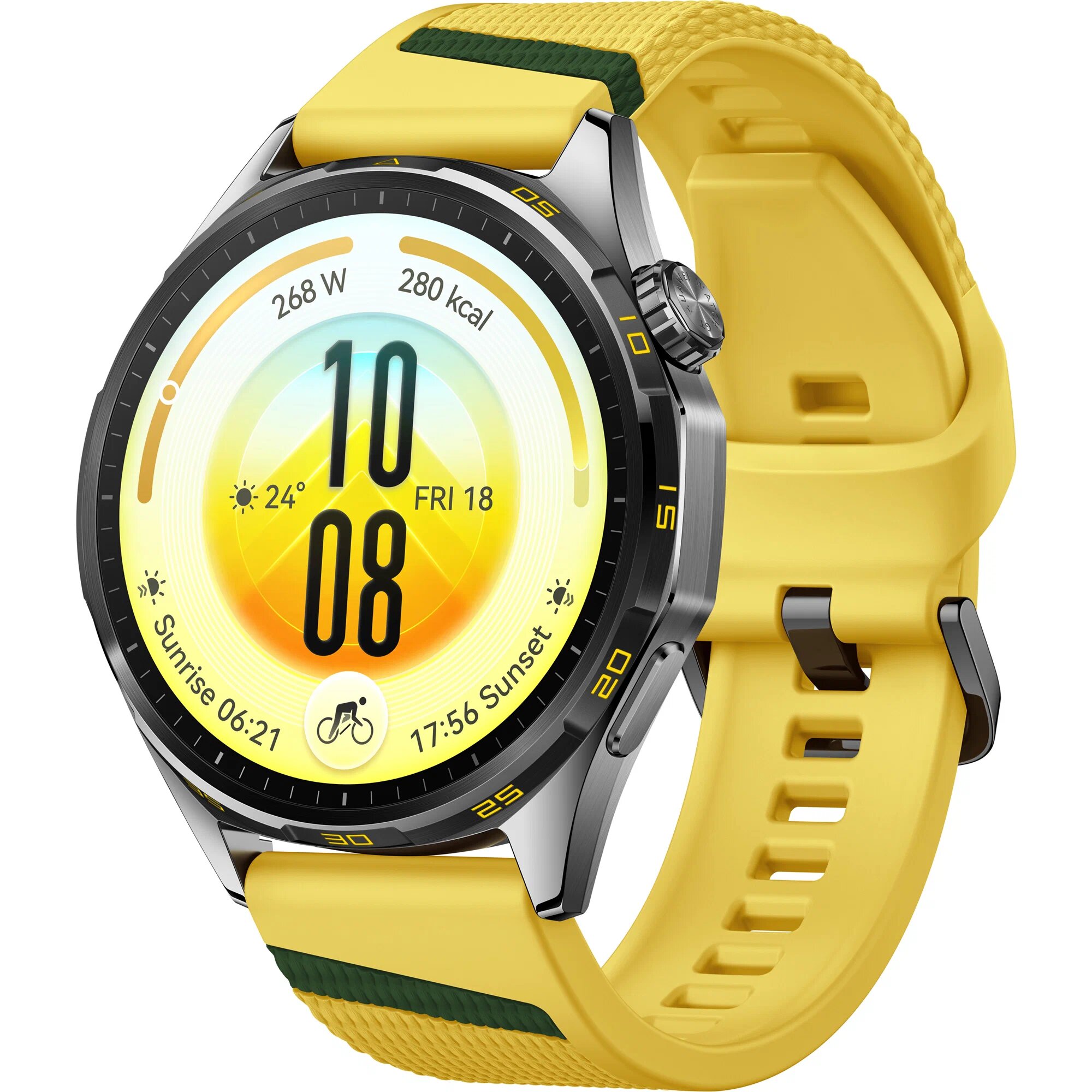 Умные часы HUAWEI Watch GT 7, 46 мм, желтые, 21 день работы, оплата часами, GPS