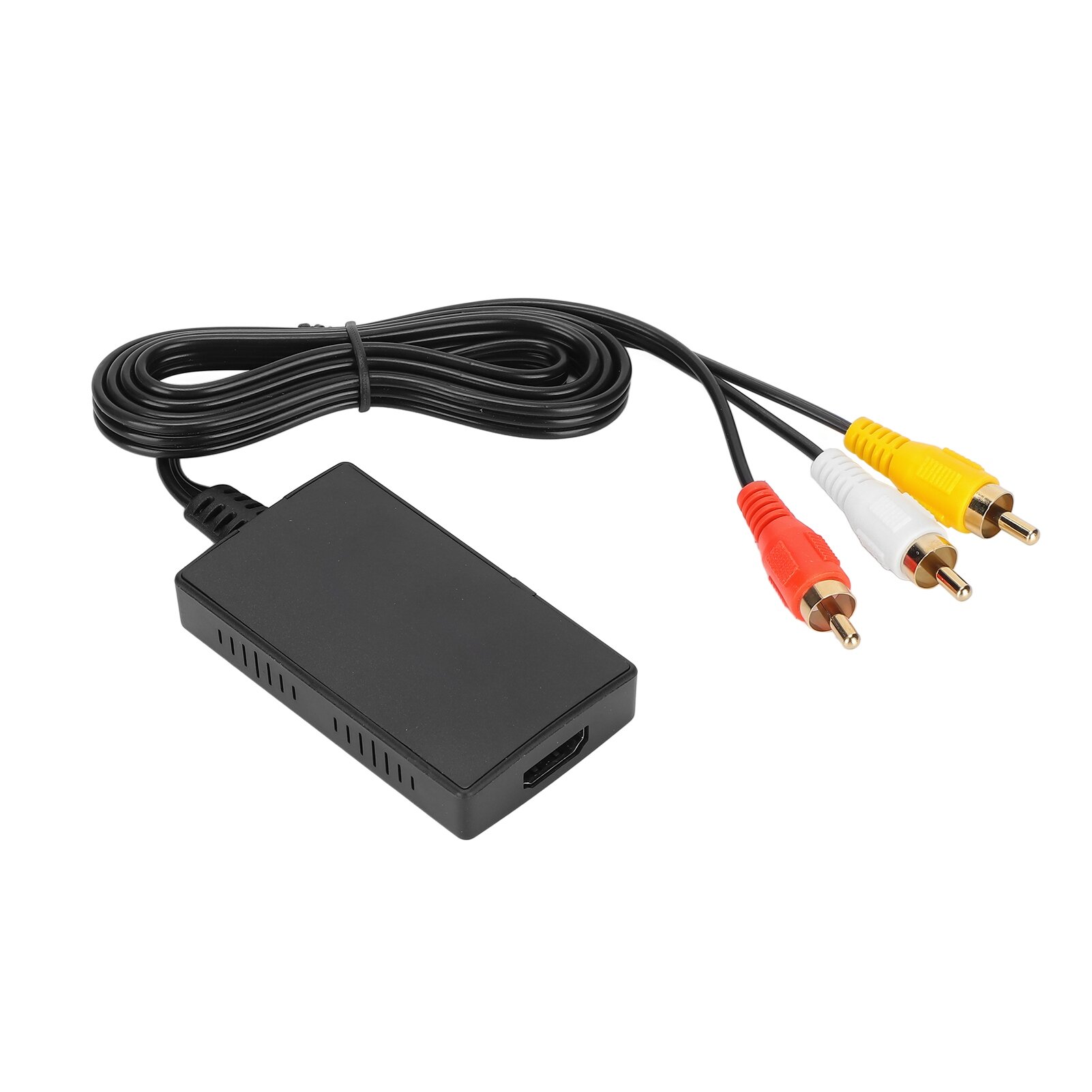Адаптер RCA к HDMI, ABS, 1080P, plug and play, для домашних фильмов