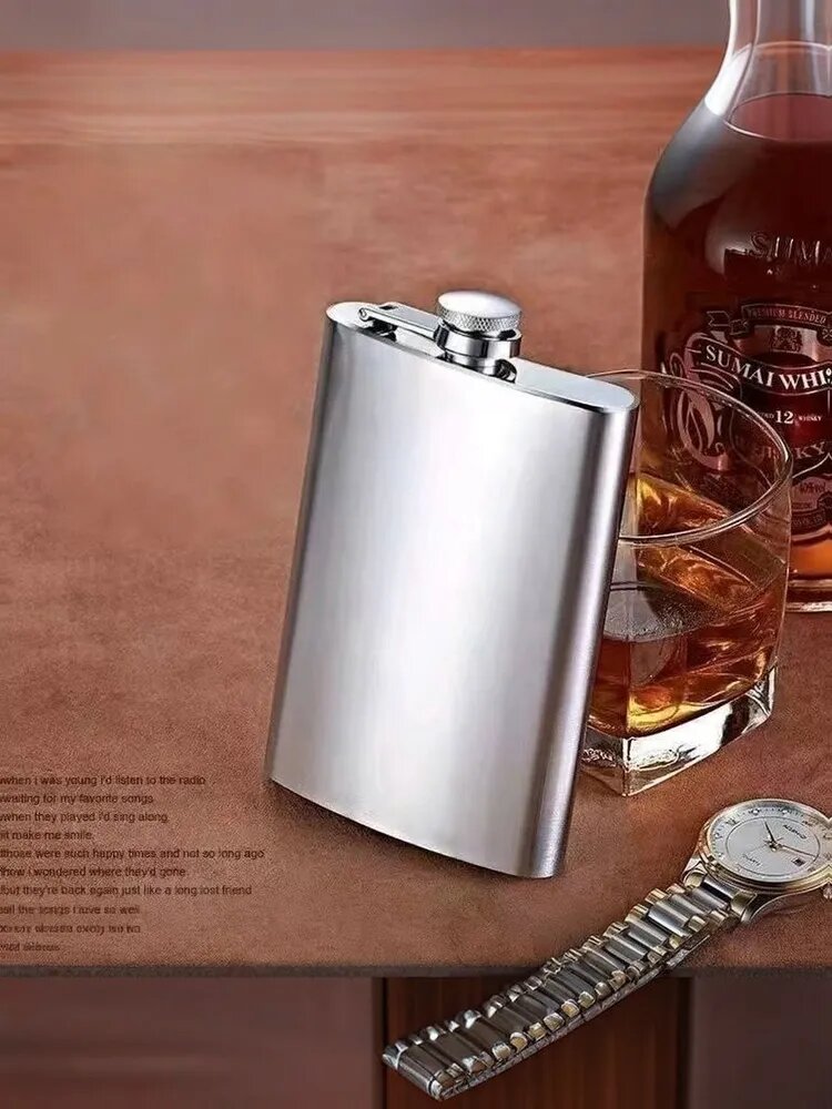Фляга 225 мл, серебристый