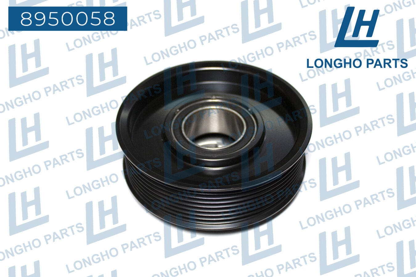Шкив компрессора кондиционера land rover lr014536 (LONGHO 8950058)