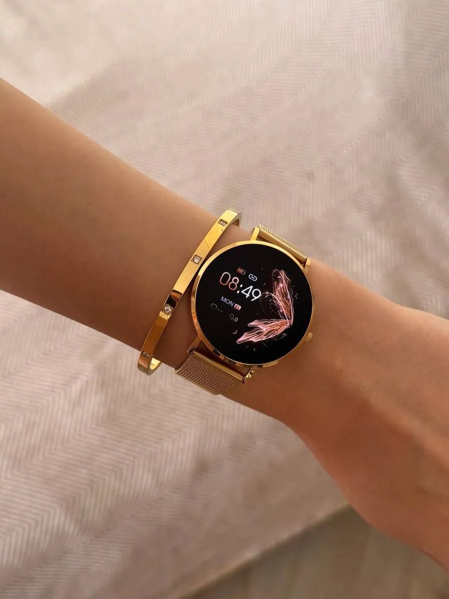 Смарт часы женские наручные / Умные smart watch для андроид и iphone