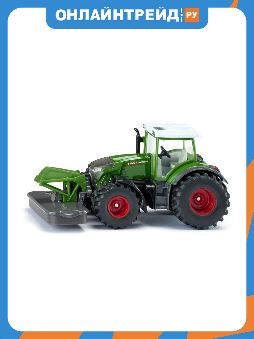 Масштабная модель Siku 2000 Трактор Fendt 942 Vario с фронтальной косилкой 1:50