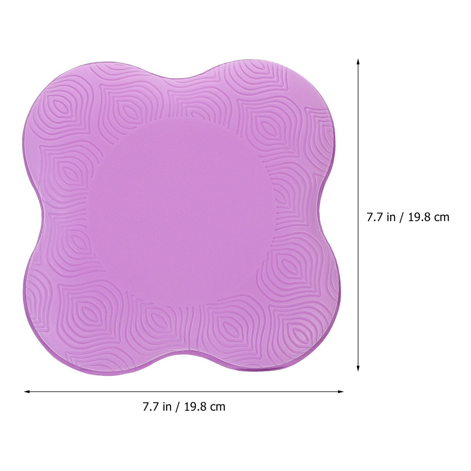 Коврик Для Коленей 2 Штуки Violet 19 8x19 8x1 3cm Для Йоги И Фитнеса Толстый Устойчивый Из Тпе Материала
