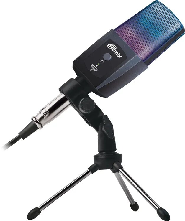 Микрофон Ritmix RDM-170, черный