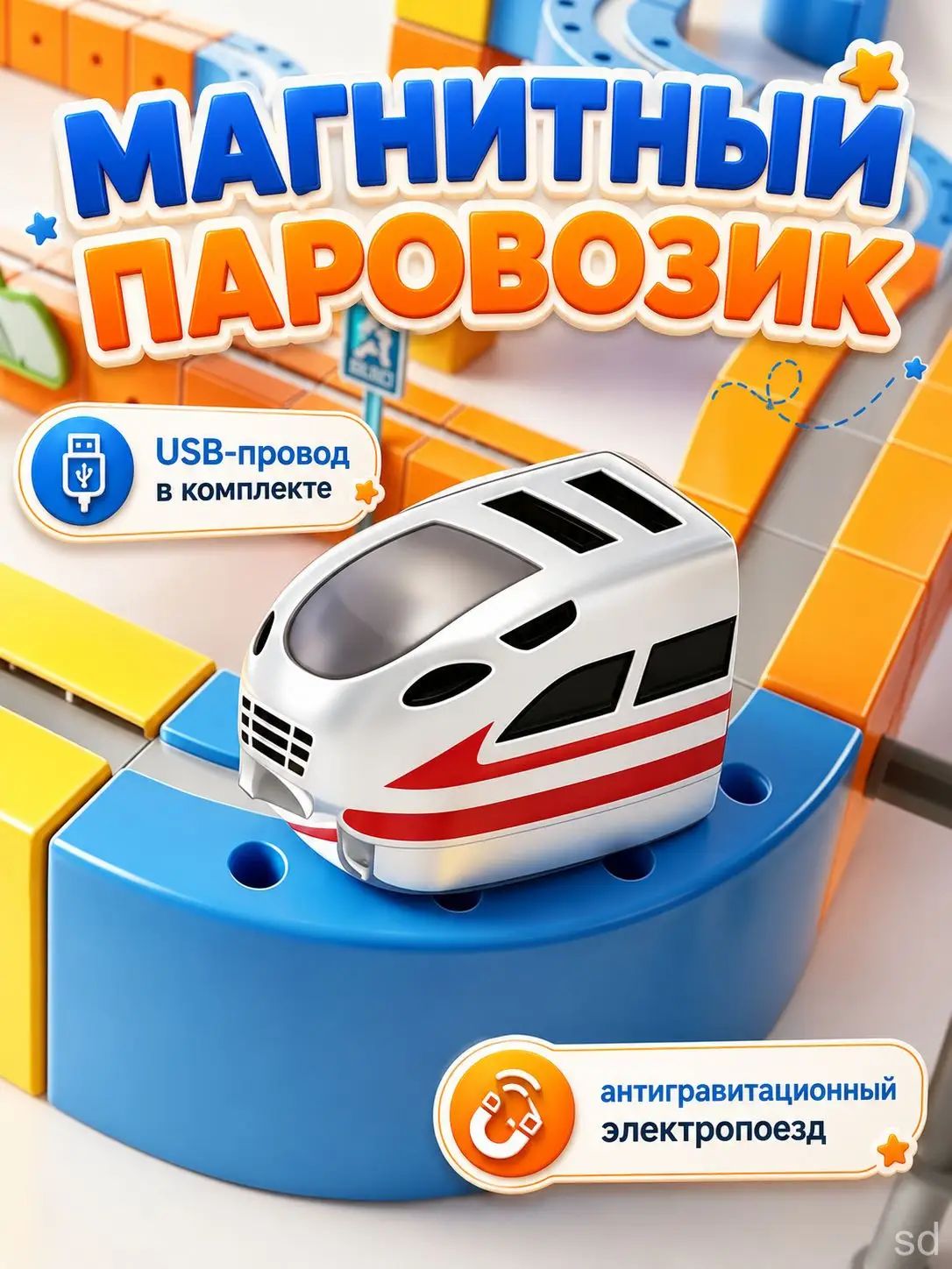 Магнитная железная дорога, магнитный поезд