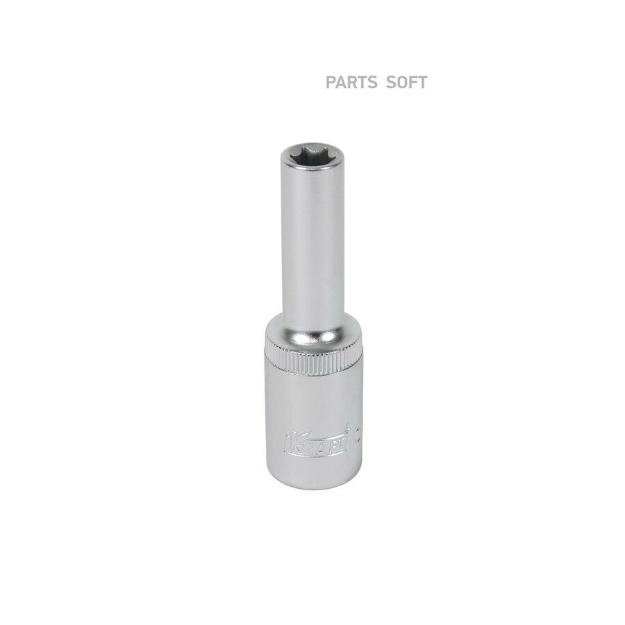 Головка торцевая 1/2" 10мм 6гр. глубокая KRAFT E-Star KRAFT KT700811 | цена за 1 шт