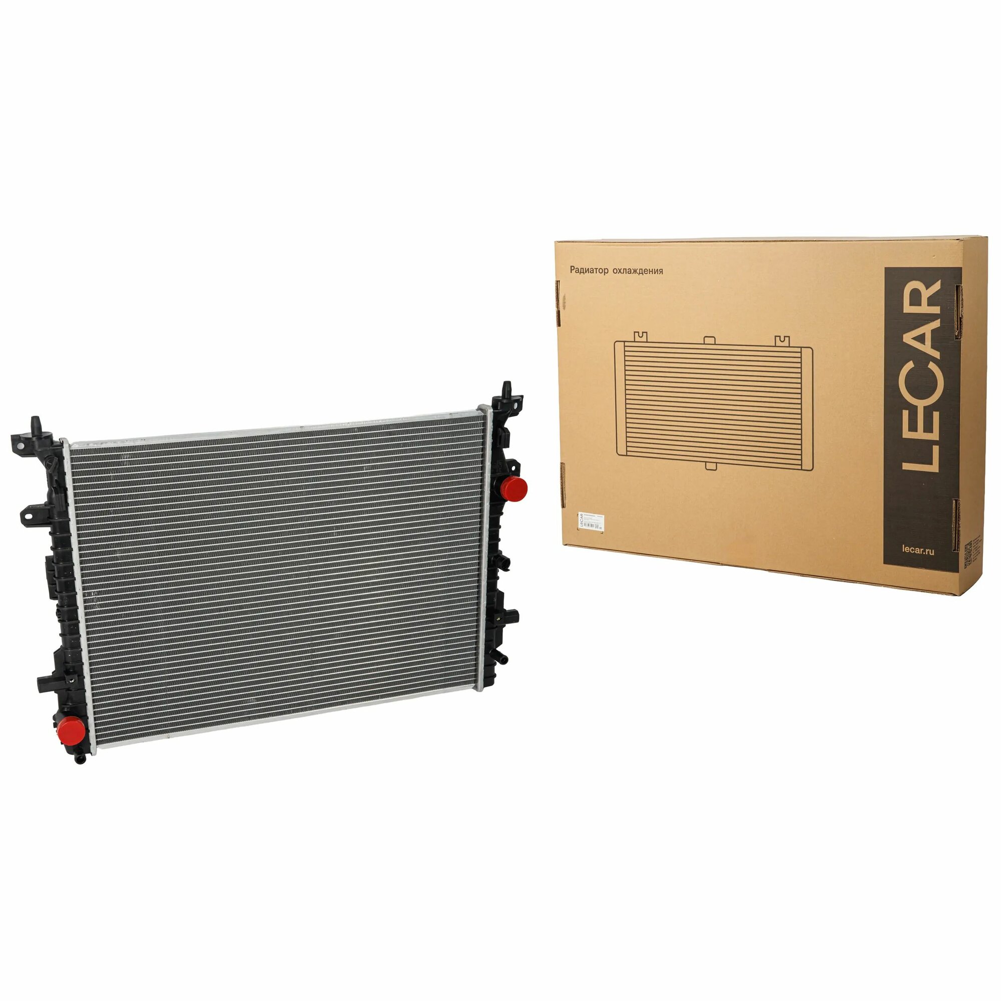Радиатор охлаждения LECAR000826202 для Geely Coolray (SX11) 20-; BelGee X50 23-