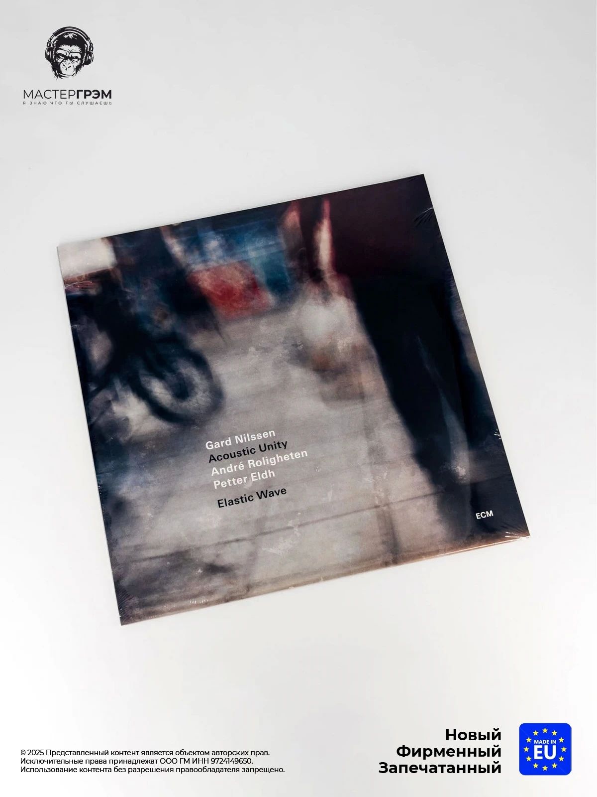 Виниловая пластинка Gard Nilssen - Elastic Wave (LP) 2024