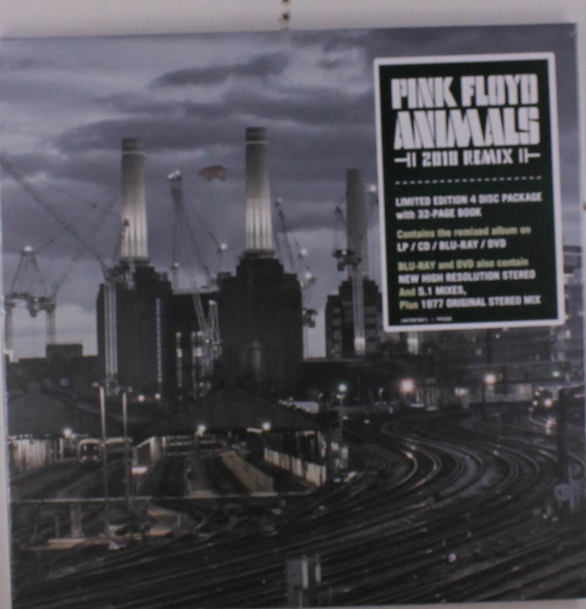 Виниловая пластинка Pink Floyd - Animals - deluxe (4LP+CD+BR+DVD) 2022, Hardcover Gatefold, Limited/Deluxe