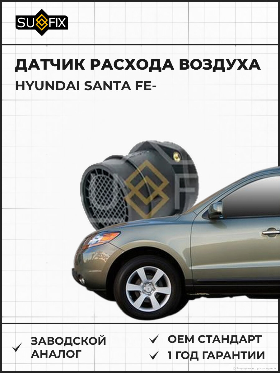 Датчик расхода воздуха SUFIX IM1007 Хендай SANTA FE HYUNDAI SANTA FE