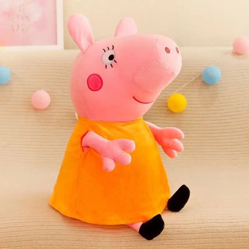 Набор плюшевых игрушек Peppa Pig. Джордж и Пеппа. Подарок ребёнку.