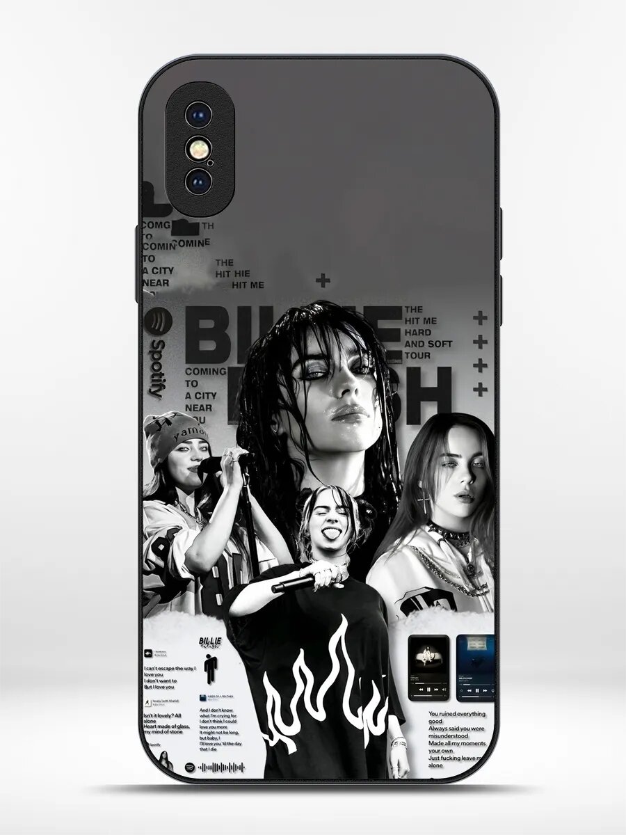 Чехол на iPhone X Билли Айлиш