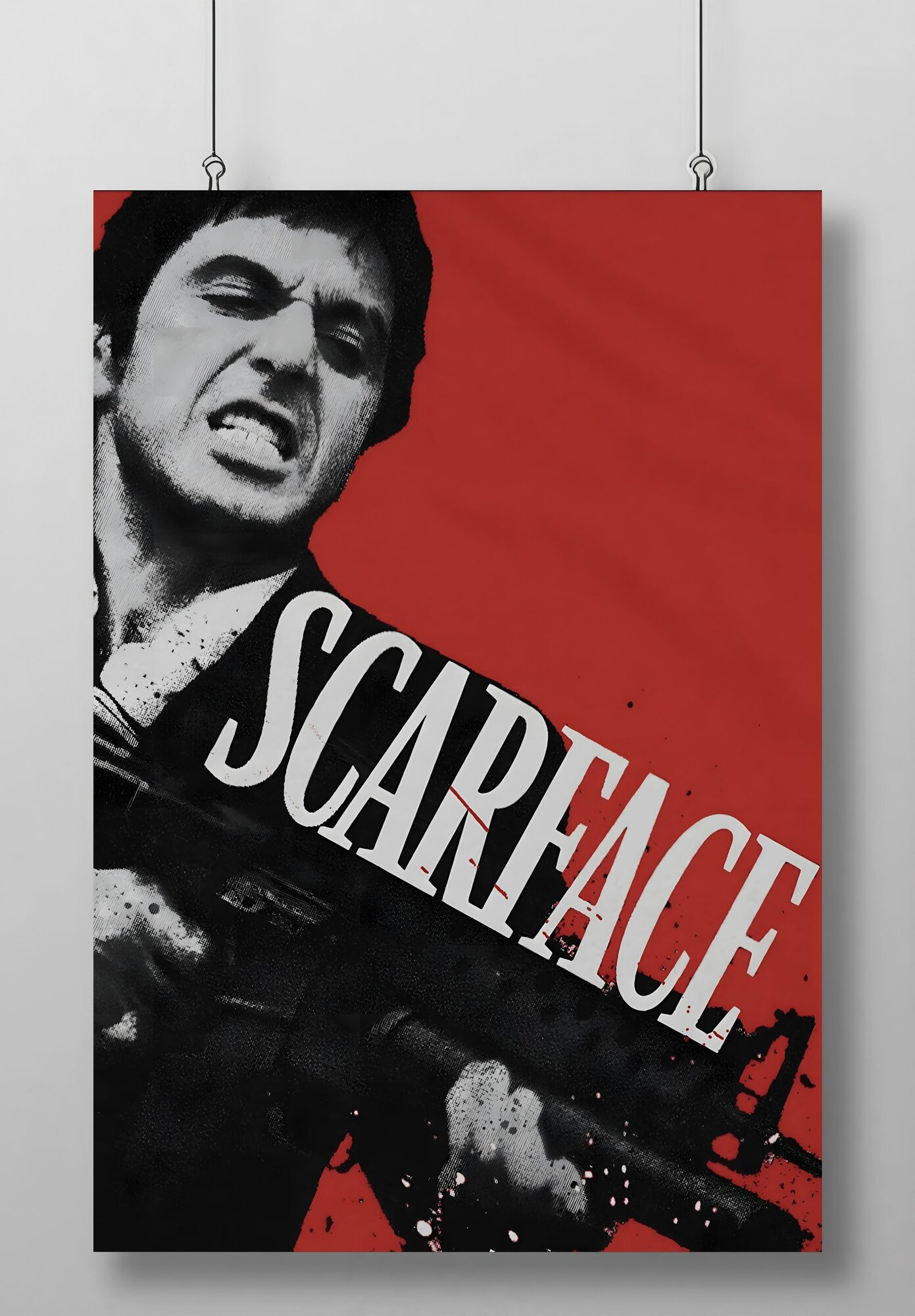 Постер/Плакат Лицо Со Шрамом (Scarface)