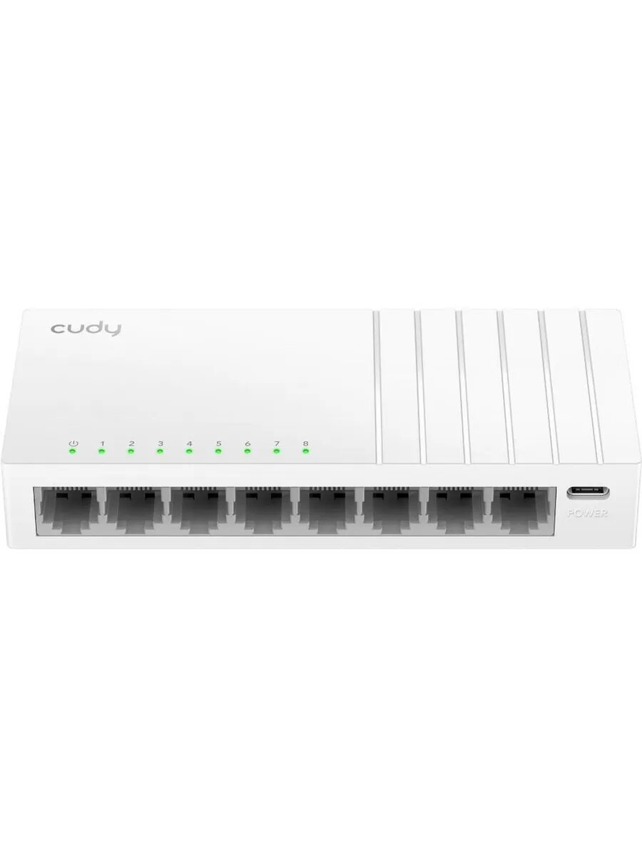 Cudy GS108U Коммутатор с 8 гигабитными портами и портом USB-C