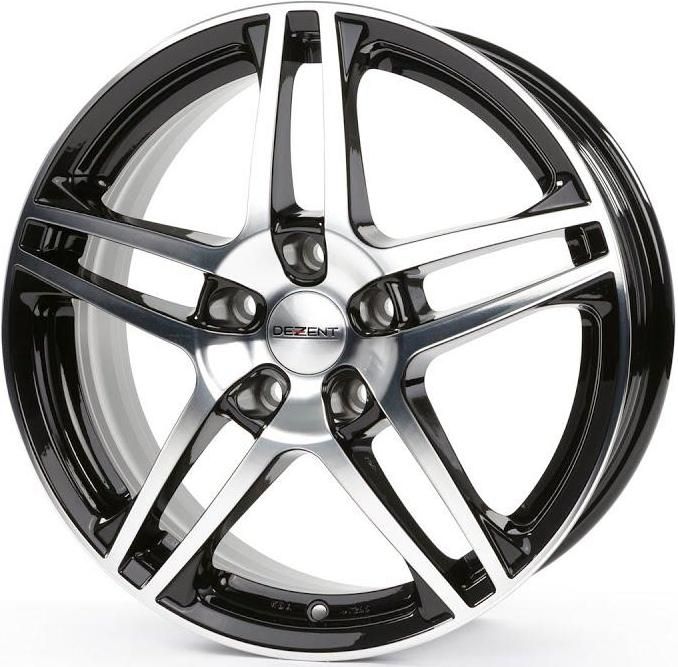 Диск колесный легкосплавный DEZENT RB Dark 6.5x15", 5x100, ET38, DIA 60.1 (вид крепежа конус)