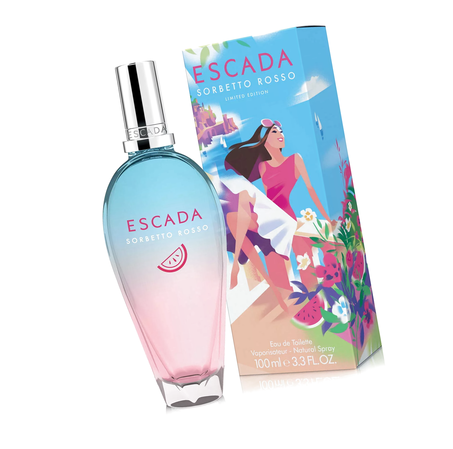 Туалетная вода Escada Sorbetto Rosso 100 мл - Эскада Сорбетто Россо парфюм для женщин