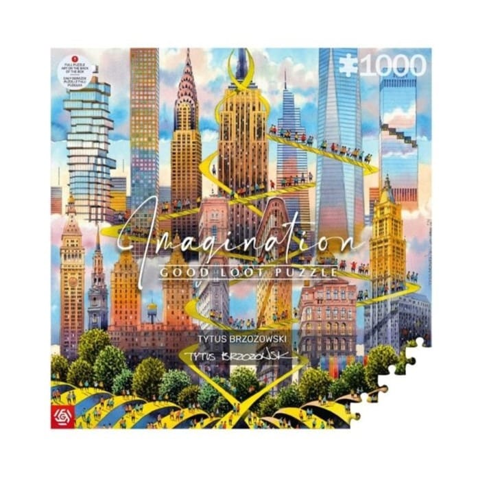 Пазл Good Loot Imagination Tytus Brzozowski "Нью-Йорк", 1000 элементов