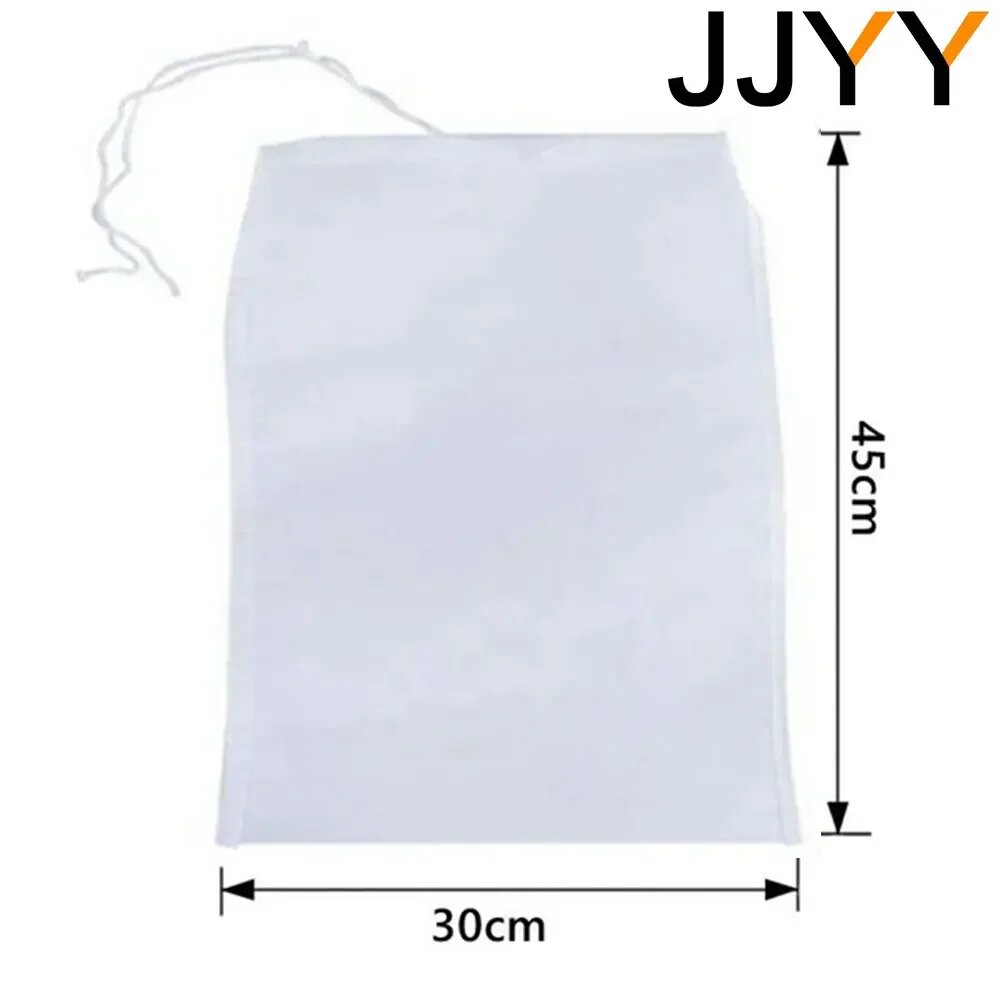 Многоразовые фильтры-мешки JJYY для домашнего пивоварения 100Mesh, white-3045