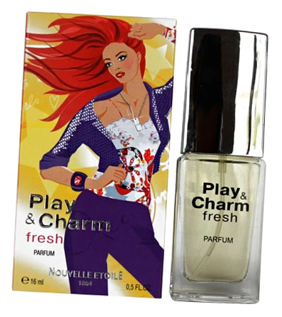 Nouvelle Etoile Play and Charm духи женские 16 мл / Новая Заря Играй и Очаровывай Fresh