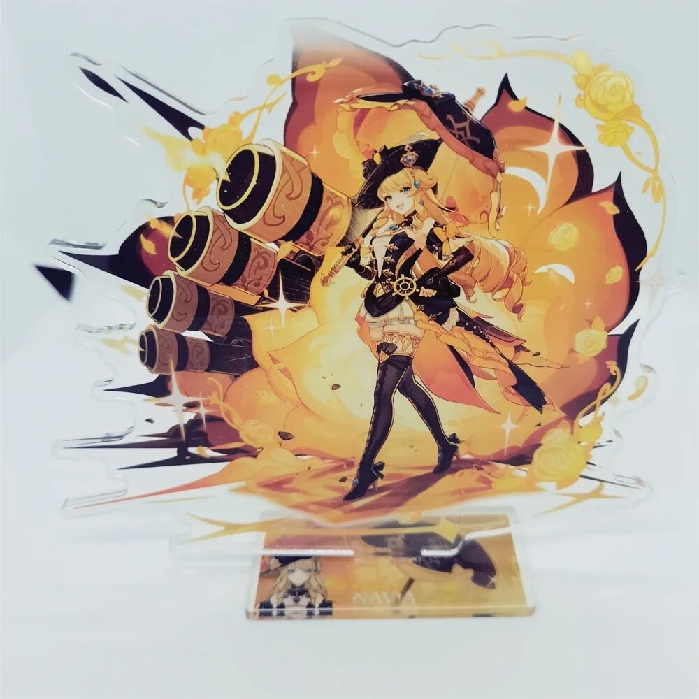 Фигурка-подставка Genshin Impact Yelan Chevreuse Navia Xiao 19