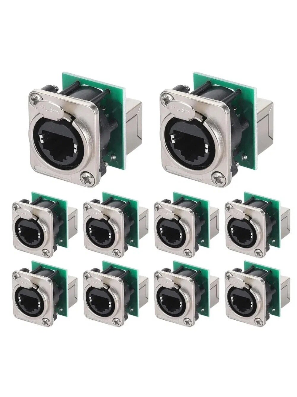 10 Шт. Разъемов Ethercon Rj45 Для Шасси, Страна-изготовитель Китай