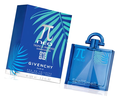 Мужская вода туалетная Живанши Пи Нео Тропикал Парадиз 100 мл - Givenchy Neo Paradise