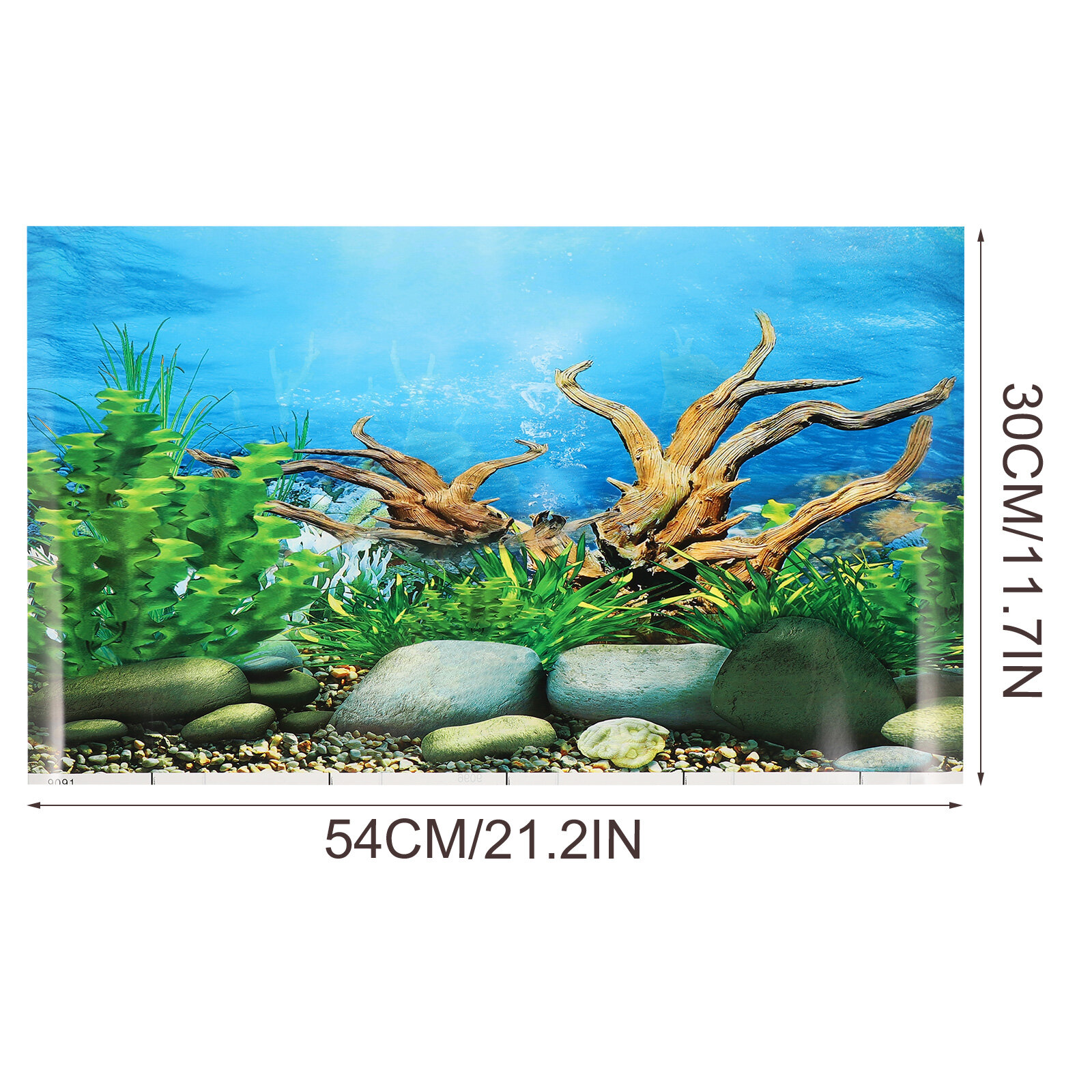 Обои Для Аквариума На Самоклейке Без Разводов И Запаха 52X30Cm