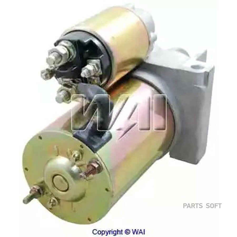 Стартер (новый) Cobra Mercury Mercruiser Yamaha Volvo-Penta Marine Engines от официального дистрибьютора, WAI, артикул 6562N