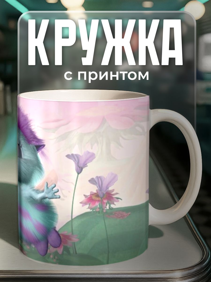 Кружка с принтом Библ Барби