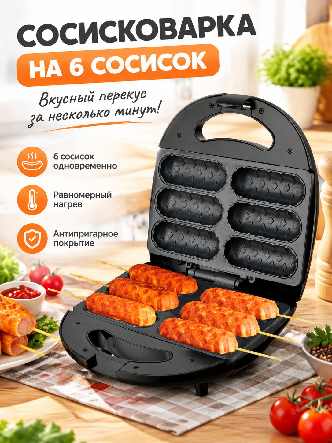 Мультипекарь mzm-20260810163816884 2000 Вт, белый, Артикул: 5801082711