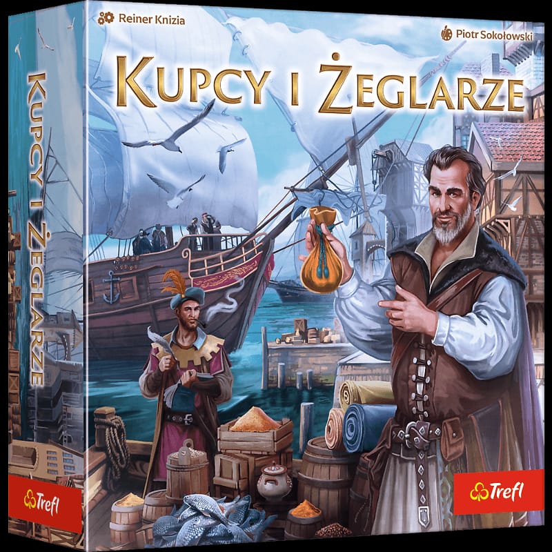Настольная игра Trefl "Купцы и Мореплаватели", для 2-4 игроков