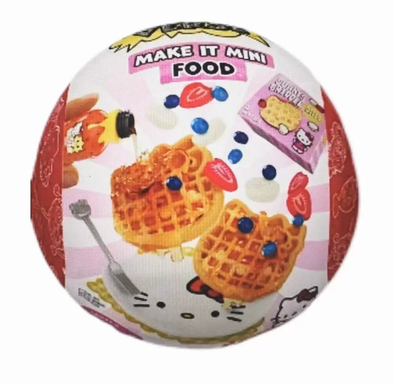Сюрприз-шарик серии Хеллоу Китти: 1 уникальный дизайн, мини-кухня для детей