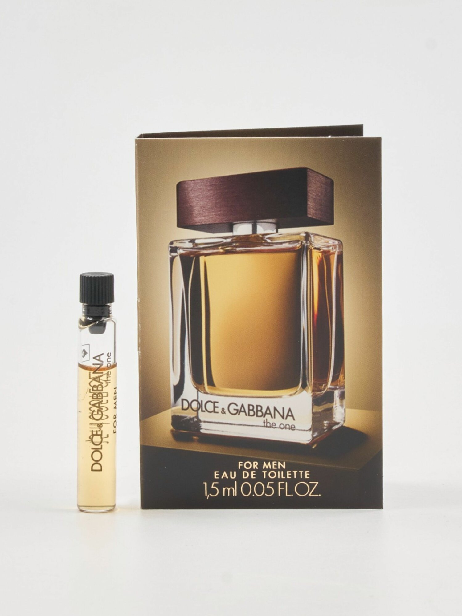 Туалетная вода (edT) Dolce&Gabbana THE ONE FOR MEN мужская 1,5мл пробник