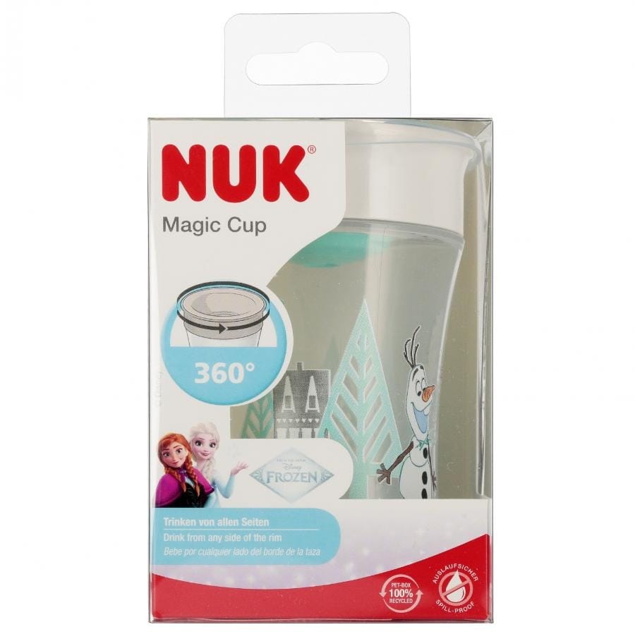 Кружка NUK Magic Cup, Эльза, голубой, 230 мл