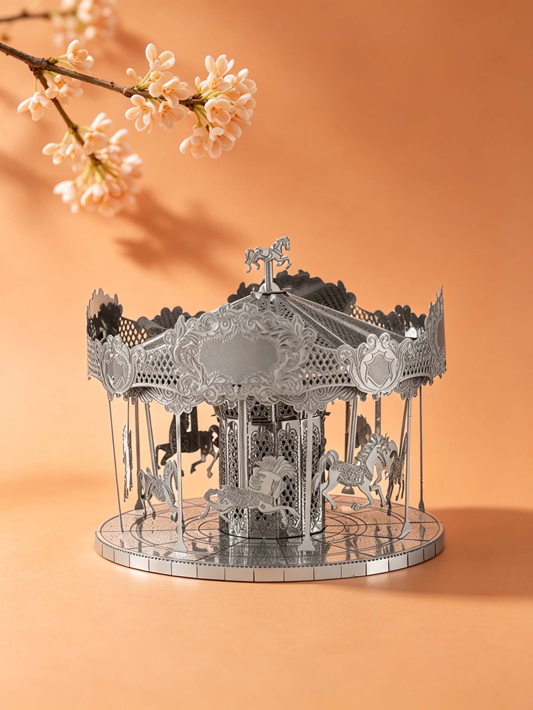 Карусель 3D Металлическая модель DIY Игрушки