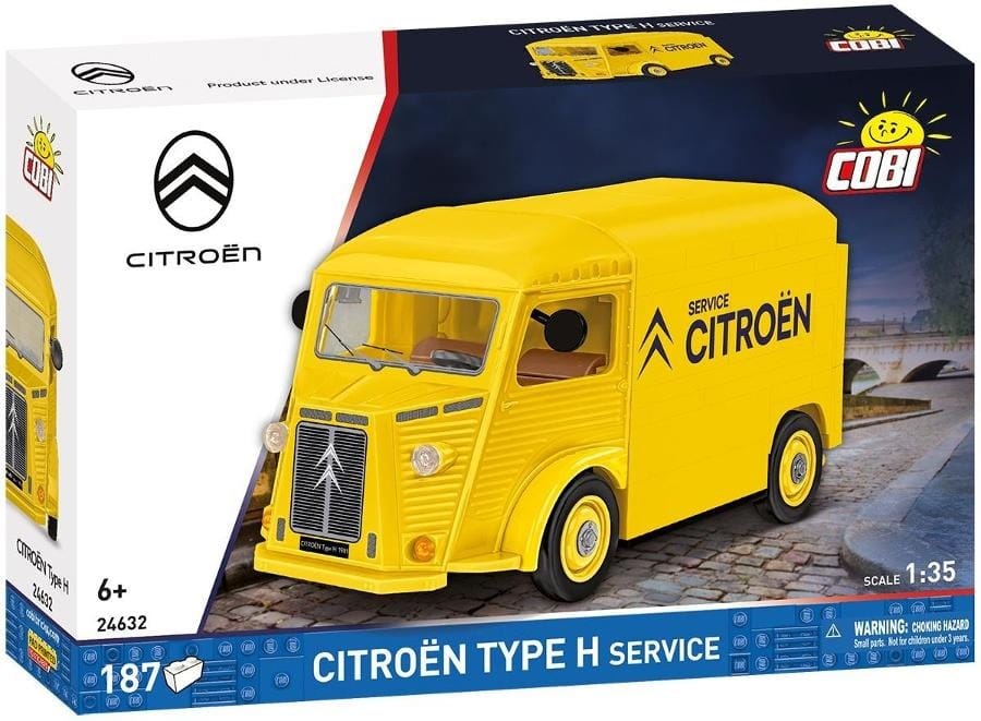 Конструктор Cobi Citroen Type H Service, желтый, 1:35